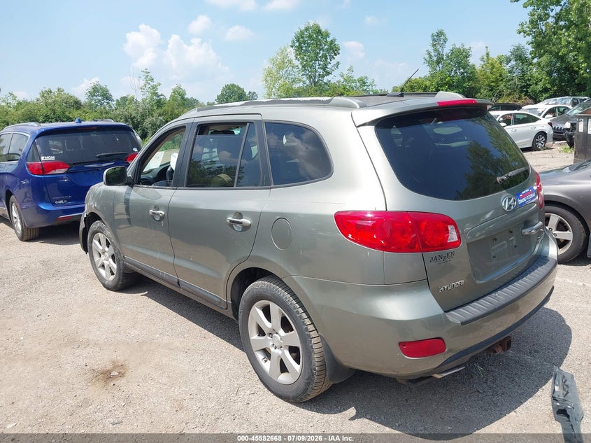 2009 HYUNDAI SANTA FE auction photo 3