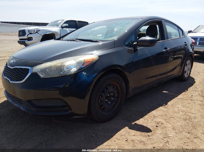 Vin: knafk4a66g5525783, lot: 46081032, kia forte lx 20162