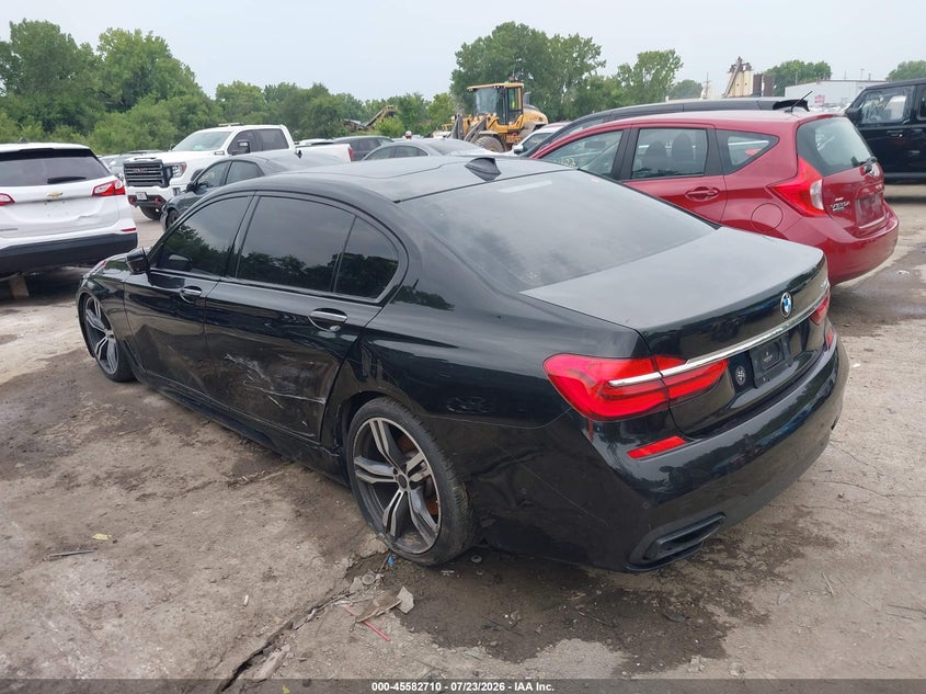 Vin: wba7e2c5xhg740478, lot: 46081063, bmw 740i 20173