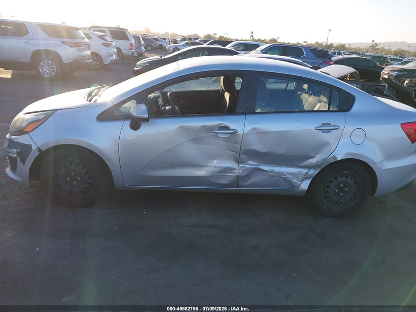 2016 Kia Rio Lx VIN: KNADM4A32G6548186 Lot: 45582755