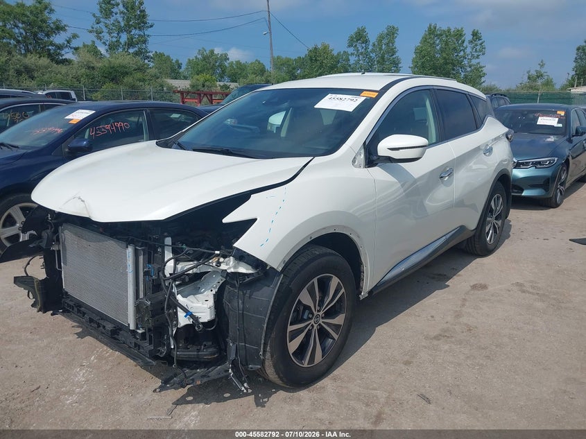 NISSAN MURANO 2020 VIN 5N1AZ2AS4LN165364