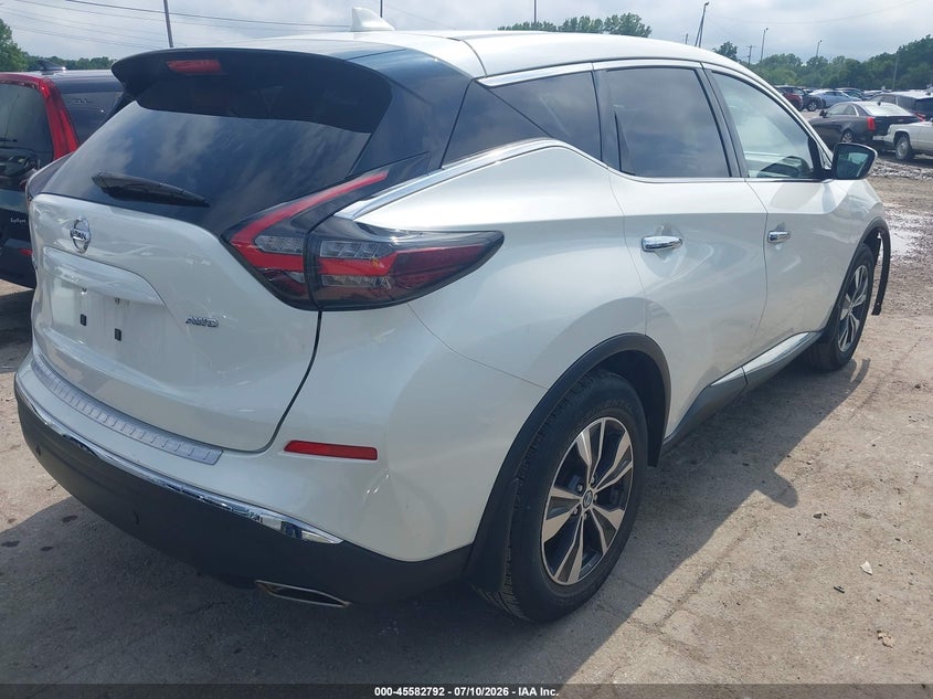 NISSAN MURANO 2020 VIN 5N1AZ2AS4LN165364