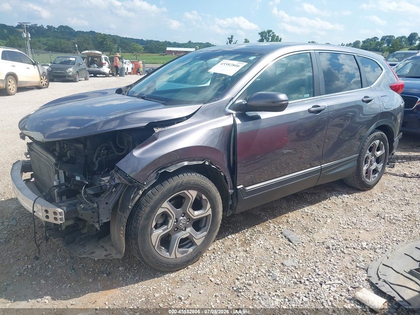 2019 Honda CR-V, Front End, IAAI, VIN 5J6RW1H83KA034981 — photo 2