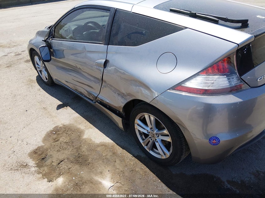 2011 Honda Cr-Z Ex VIN: JHMZF1D62BS007354 Lot: 45582823