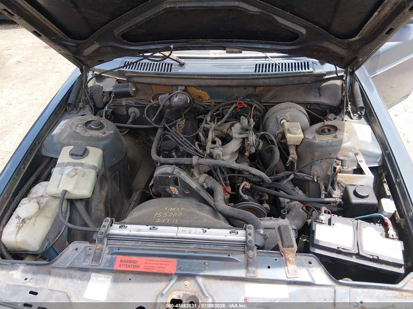 1989 Volvo 244 Dl/Gl VIN: YV1AX8845K1372074 Lot: 45582831