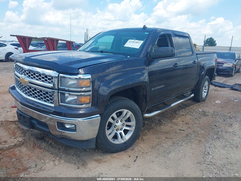 2014 Chevrolet Silverado, Right Front, IAAI, VIN 3GCPCREC5EG441364 — photo 2