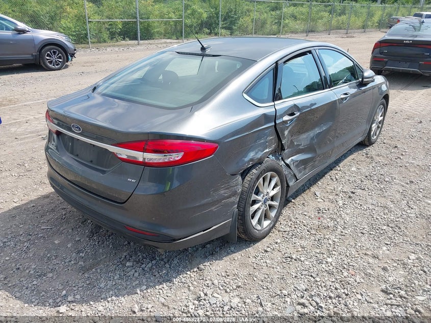 2017 FORD FUSION auction photo 4