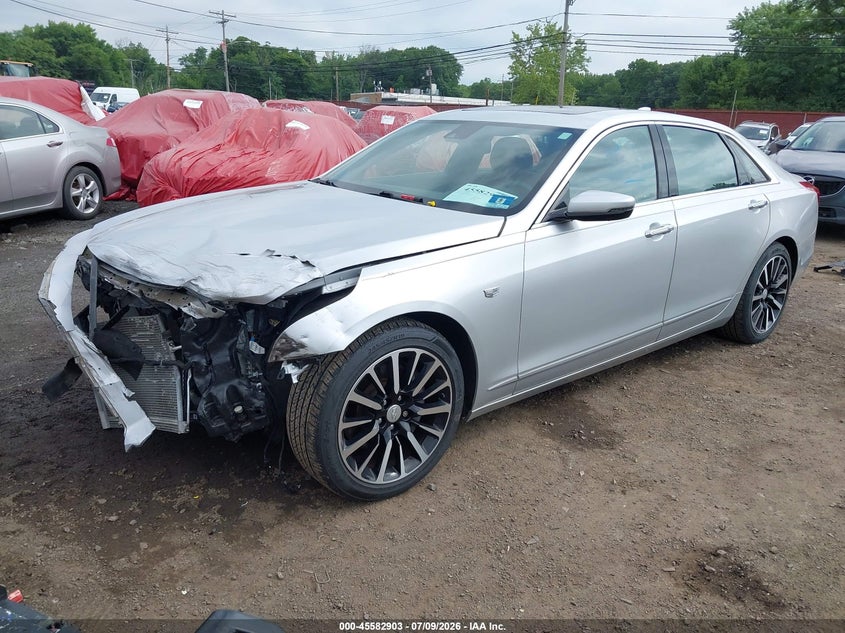 Vin: 1g6ke5r66gu166091, lot: 46081256, cadillac ct6 twin turbo luxury 20162