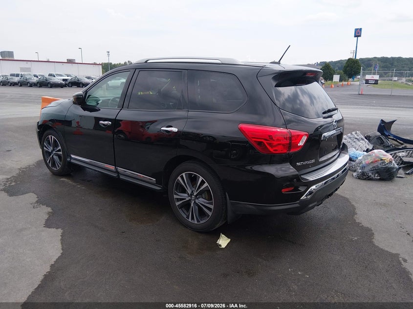 Vin: 5n1dr2mm3hc905497, lot: 46081269, nissan pathfinder platinum 20173