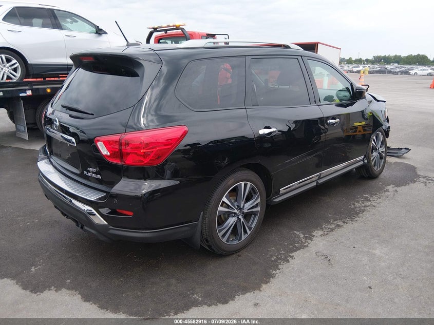 Vin: 5n1dr2mm3hc905497, lot: 46081269, nissan pathfinder platinum 20174