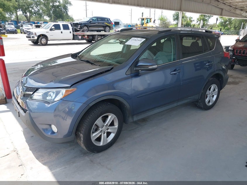 2014 Toyota RAV 4, Удар спереди, IAAI, VIN 2T3RFREV3EW130372 — фото 2