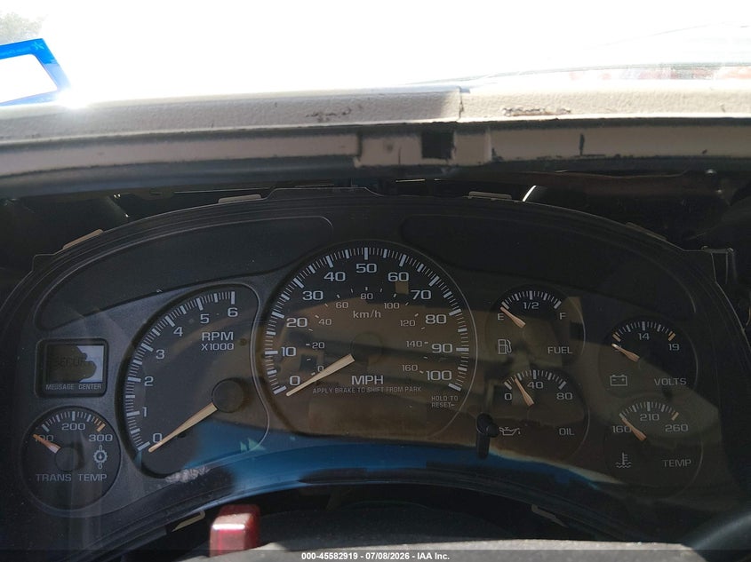 2001 Chevrolet Suburban 1500 Ls VIN: 3GNEC16T61G277776 Lot: 45582919