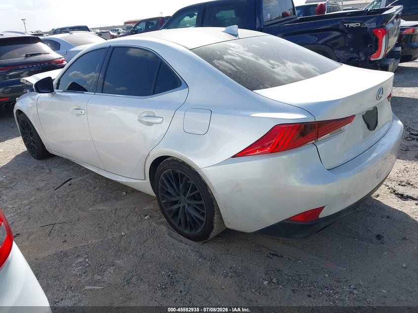 Vin: jthba1d24h5044037, lot: 46081289, lexus is 200t 20173