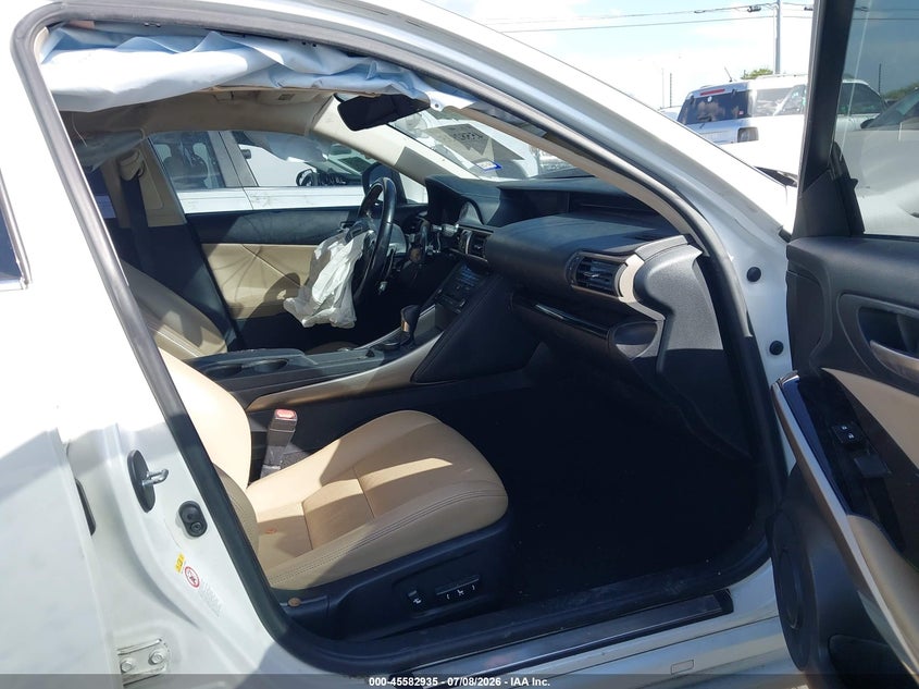 LEXUS IS 200T 2017 VIN JTHBA1D24H5044037