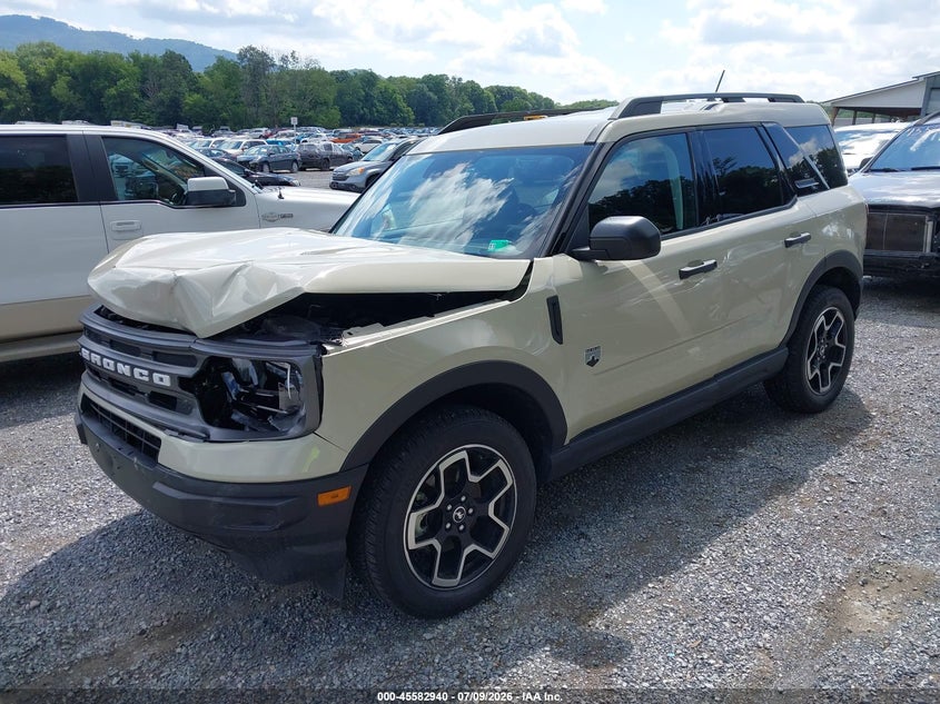 2024 Ford Bronco Sport, Front End, IAAI, VIN 3FMCR9B60RRF34603 — photo 2