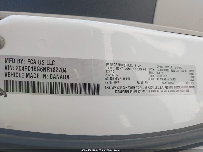 CHRYSLER PACIFICA - zdjęcie 9