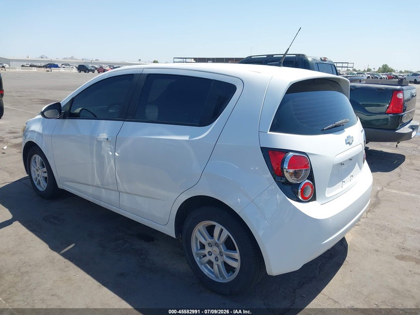 2012 CHEVROLET SONIC HATCHBACK 1.8L I-4 DOHC, VVT, 138HP
