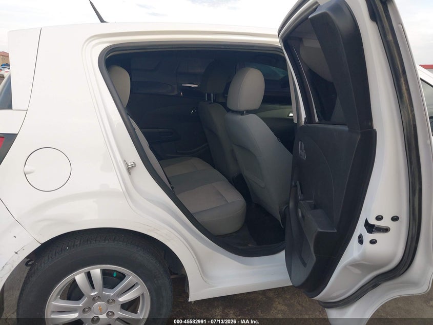2012 CHEVROLET SONIC VIN 1G1JA6SH4C4153753 nuotrauka 8