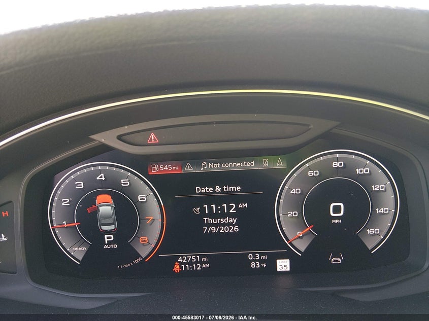2019 Audi A6 55 Premium VIN: WAUM2AF24KN025612 Lot: 45583017