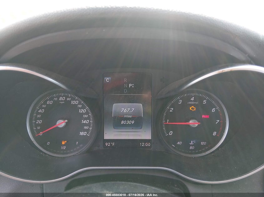 2017 MERCEDES-BENZ C 300 auction photo 7