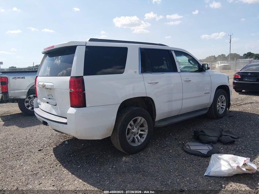 Vin: 1gnscbkc6fr149348, lot: 46081376, chevrolet tahoe lt 20154