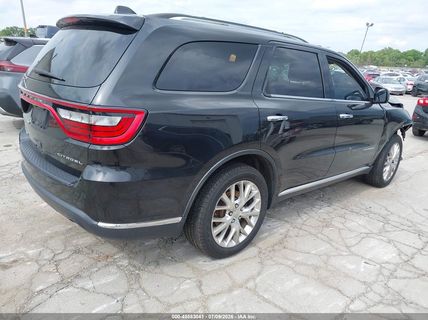 Vin: 1c4rdjeg8fc690112, lot: 46081394, dodge durango citadel 20154
