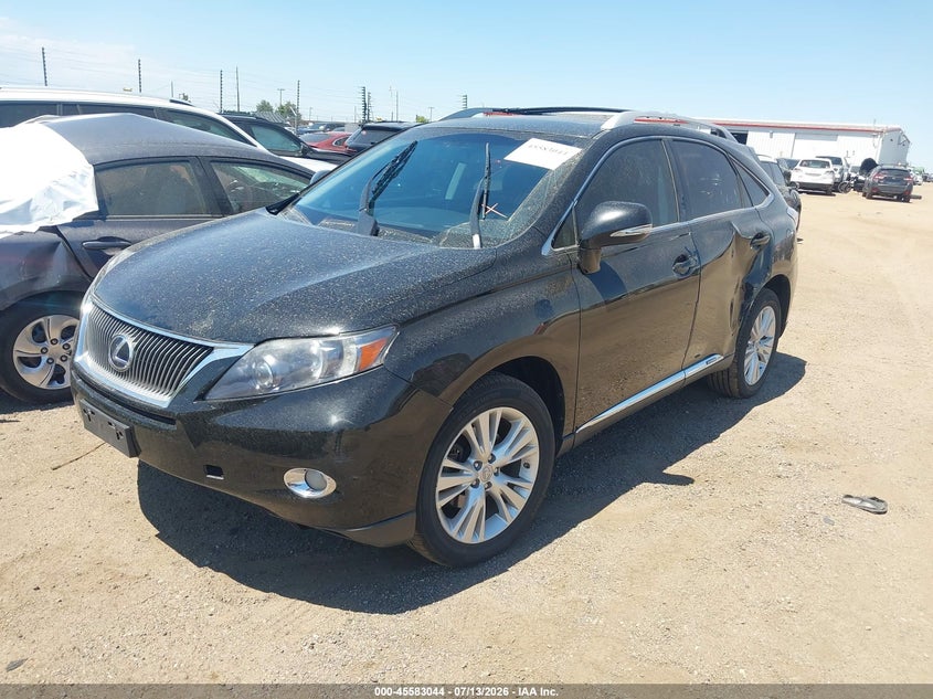 Vin: jtjbc1ba2a2405162, lot: 46081397, lexus rx 450h 20102