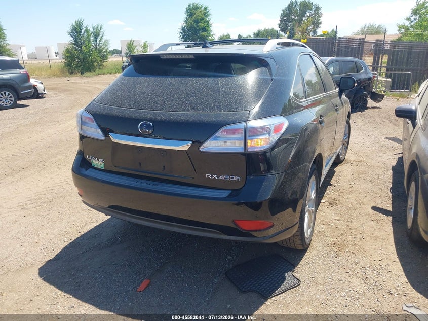 Vin: jtjbc1ba2a2405162, lot: 46081397, lexus rx 450h 20104