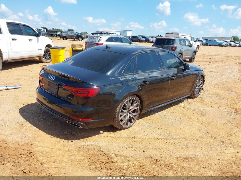 Vin: wauenaf41ka060581, lot: 46081433, audi a4 45 premium 20194