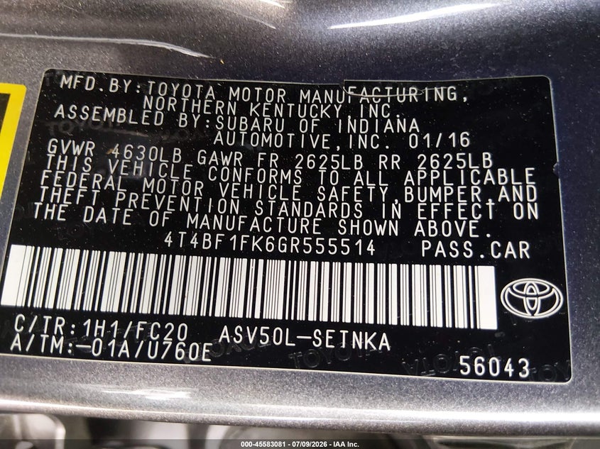 AtlanticExpress - Toyota Camry