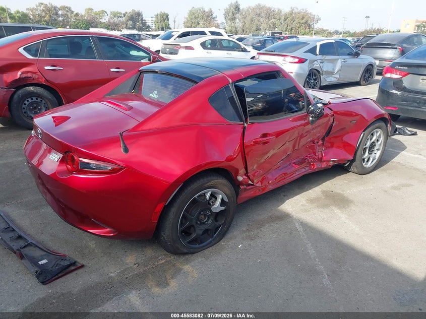 Vin: jm1ndam73n0502306, lot: 46081435, mazda mx-5 miata rf grand touring 20224