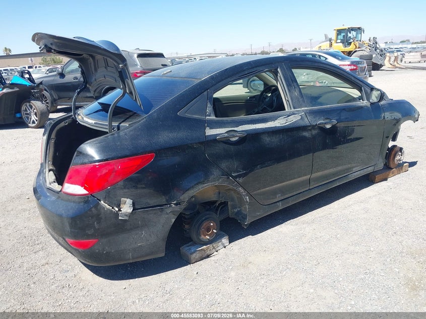 2016 HYUNDAI ACCENT auction photo 4