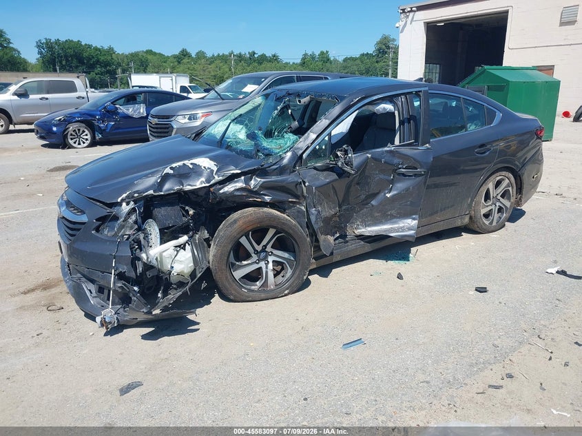 Vin: 4s3bwal66l3004487, lot: 46081450, subaru legacy limited 20202