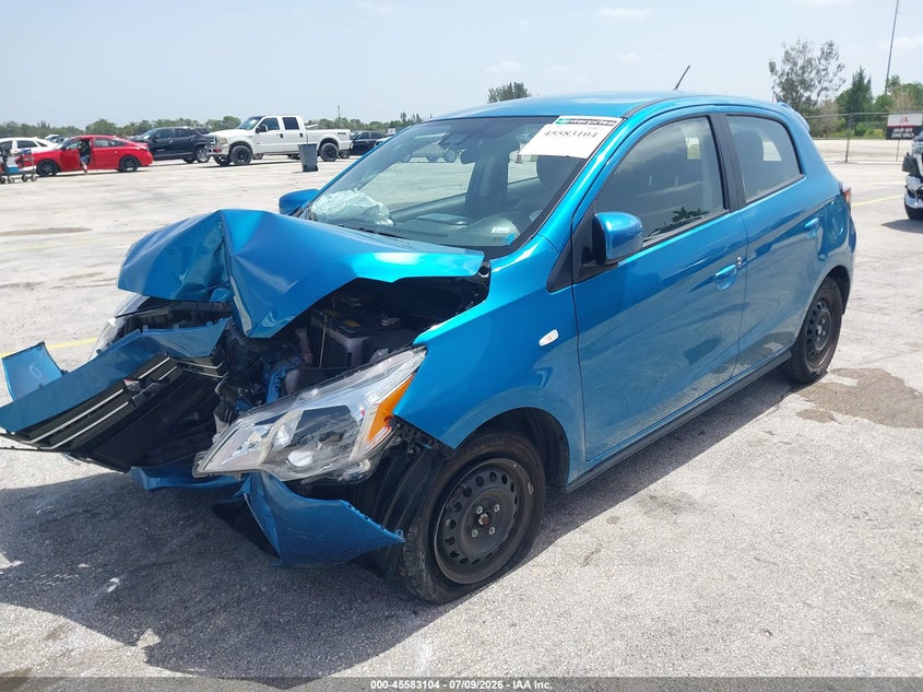Vin: ml32auhj7rh036005, lot: 46081457, mitsubishi mirage es/le 20242