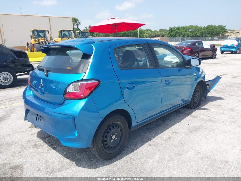 Vin: ml32auhj7rh036005, lot: 46081457, mitsubishi mirage es/le 20244
