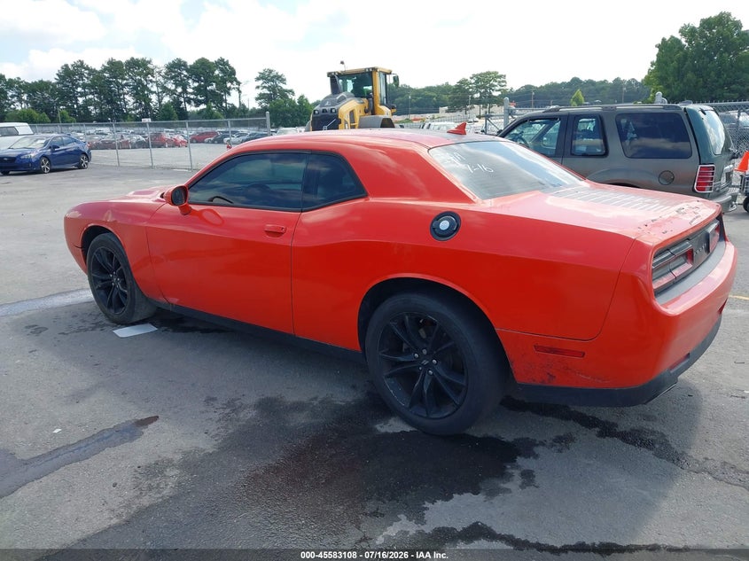 Vin: 2c3cdzag4hh527438, lot: 46081461, dodge challenger sxt plus 20173