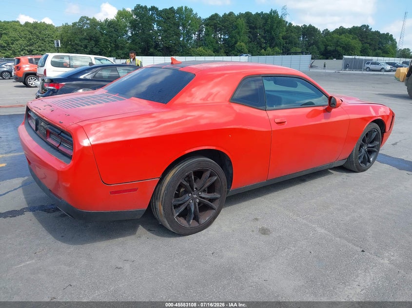 Vin: 2c3cdzag4hh527438, lot: 46081461, dodge challenger sxt plus 20174