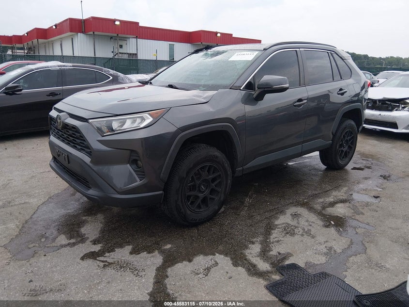 2019 Toyota RAV 4, Лівий перед, IAAI, VIN 2T3P1RFV4KC052119 — фото 2