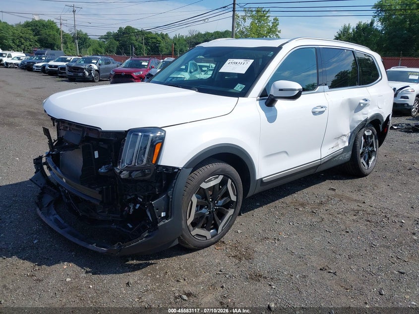 2025 Kia Telluride, Front & Rear, IAAI, VIN 5XYT6DGC0SG640064 — photo 2