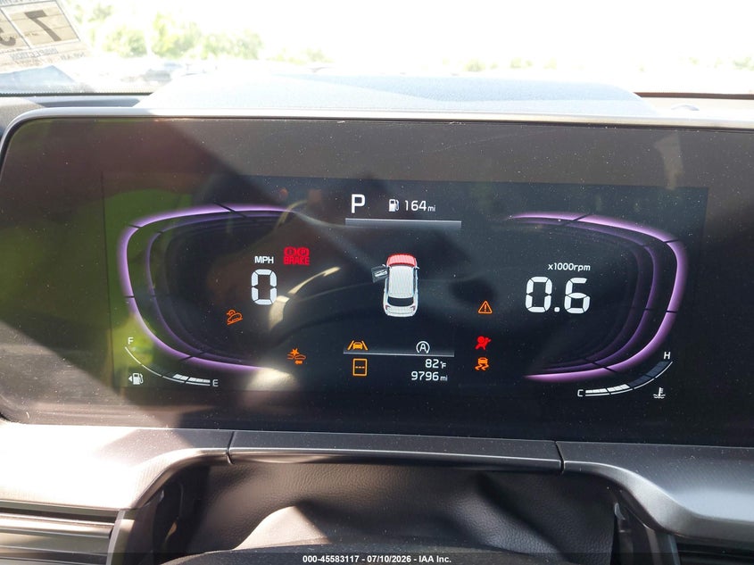 2025 Kia Telluride S VIN: 5XYP6DGC0SG640064 Lot: 45583117