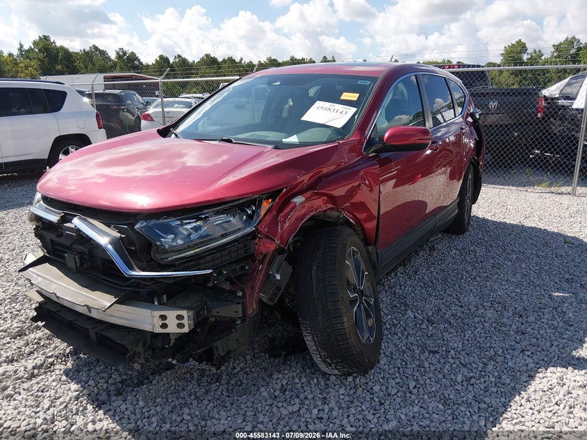 2020 Honda CR-V, Лівий бік, IAAI, VIN 7FARW1H86LE008927 — фото 2