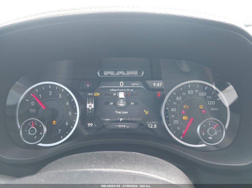 RAM 1500 2026 VIN 1C6SRFJT7TN270786