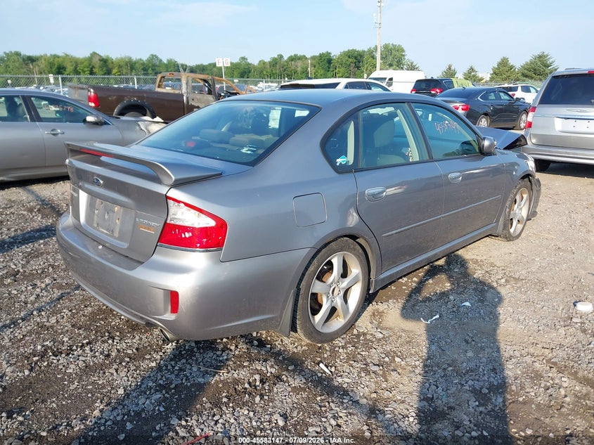 2009 SUBARU LEGACY auction photo 4