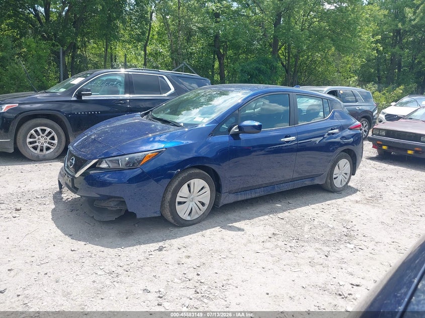 Vin: 1n4az1bv4mc556038, lot: 46081502, nissan leaf s 40 kwh 20212