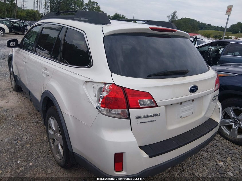 Vin: 4s4brcgc7b3374618, lot: 46081522, subaru outback 2.5i premium 20113
