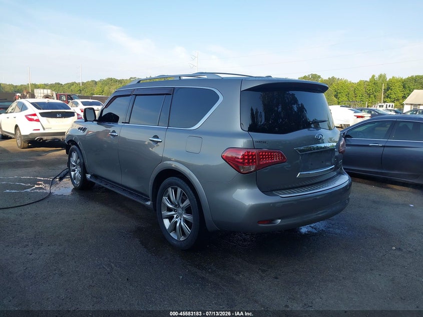 Vin: jn8az2ne7c9021975, lot: 46081536, infiniti qx56 20123