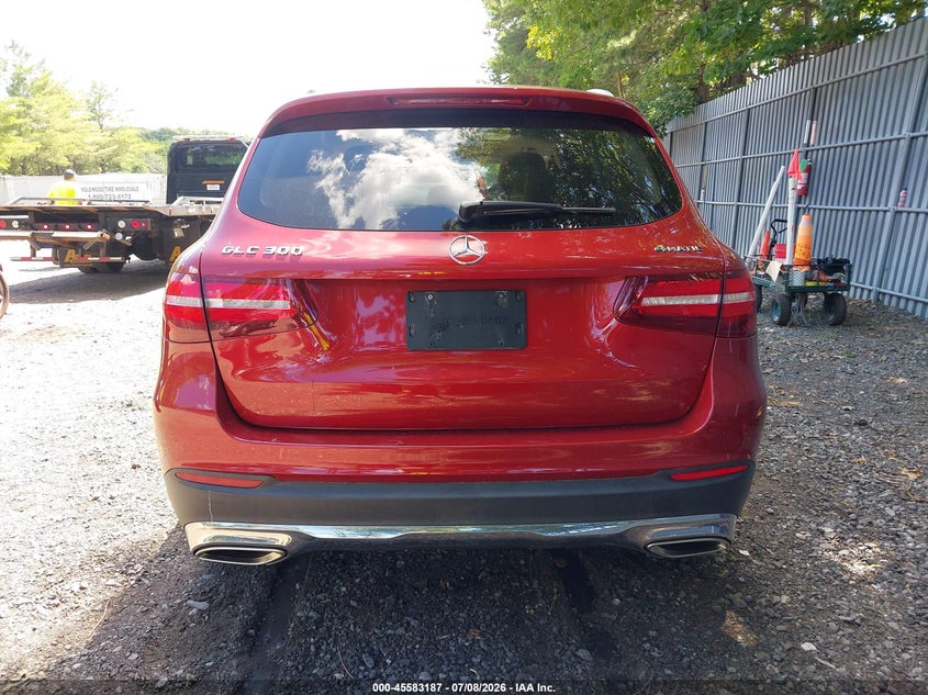 2018 Mercedes-Benz Glc 300 4Matic VIN: WDC0G4KB1JV091358 Lot: 45583187