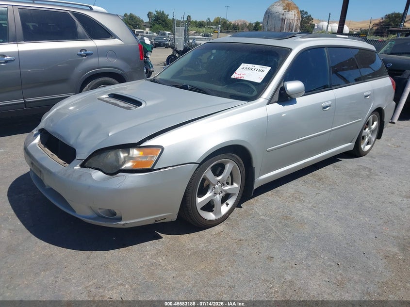 2005 Subaru Legacy, Front End, IAAI, VIN 4S3BP676X54314126 — photo 2