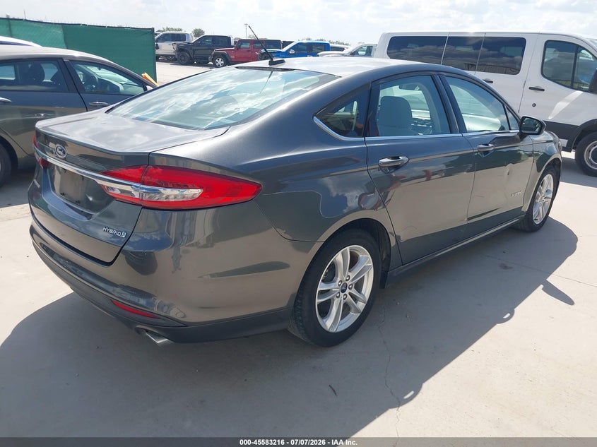 Vin: 3fa6p0uu0jr100884, lot: 46081569, ford fusion hybrid s 20184