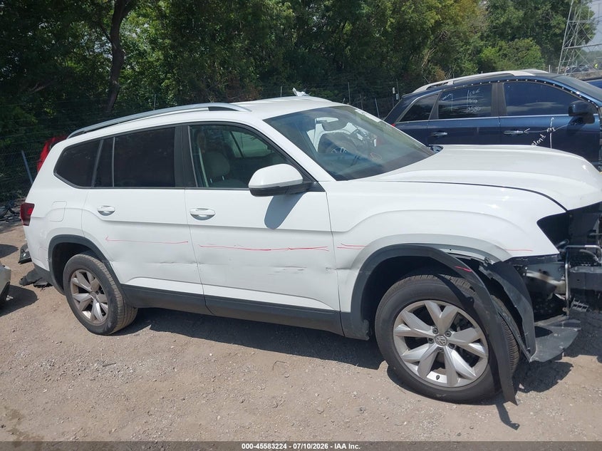2019 Volkswagen Atlas 3.6L V6 Se VIN: 1V2LR2CA6KC602419 Lot: 45583224
